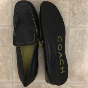 Coach Slip On Leather Loafers